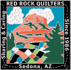 Red Rock Quilters Guild Pin