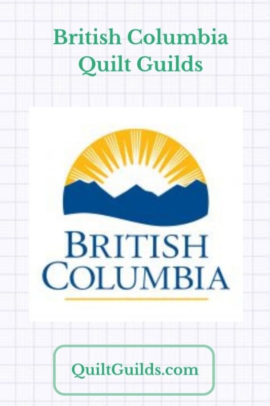 British Columbia Quilt Guilds Pin