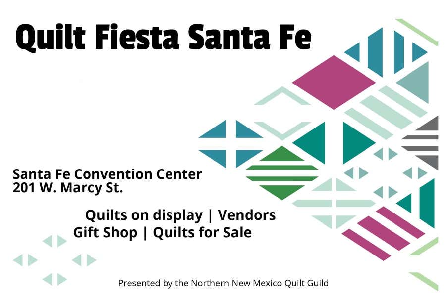 Quilt Fiesta Santa Fe Show Card