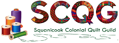 Squanicook Colonial Quilt Guild Logo