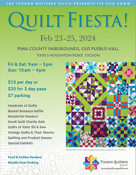 Fiesta Quilt Show Poster