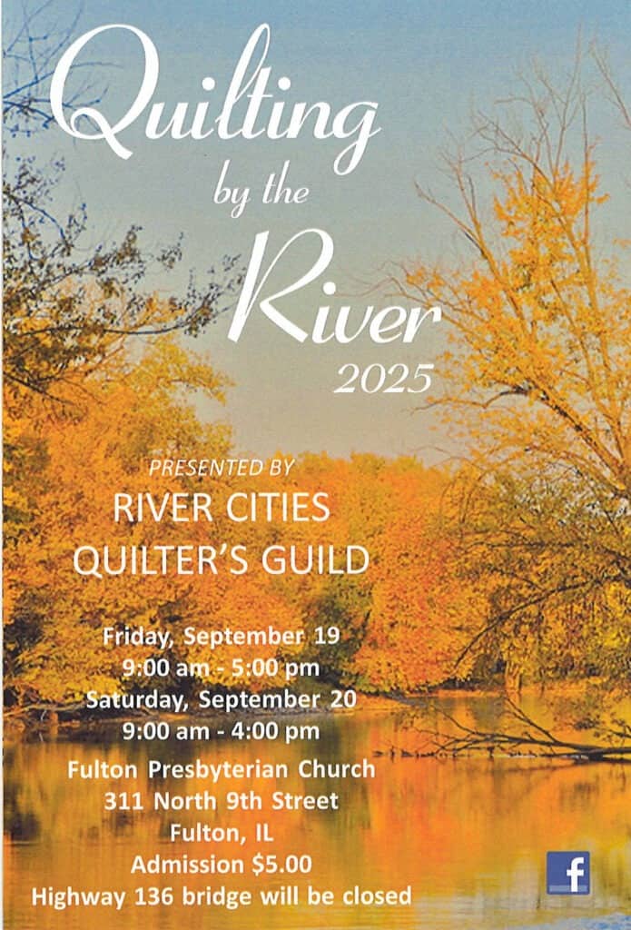 River Cities Quilters Guild Show Flyer