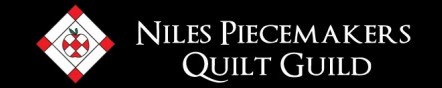 Niles Piecemakers Quilt Guild Logo