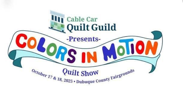 Colors in Motion Quilt-Show Logo