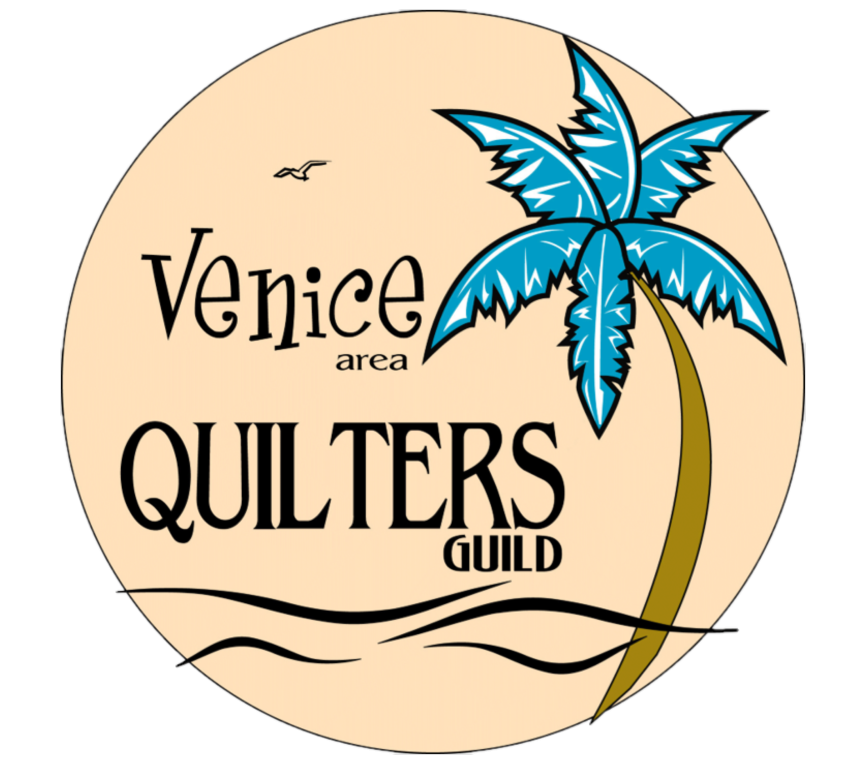 Venice area quilters guild logo