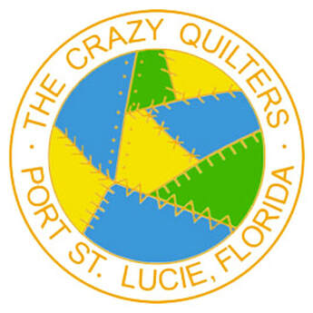 Port St Lucie Crazy Quilters Quilt Guild Logo