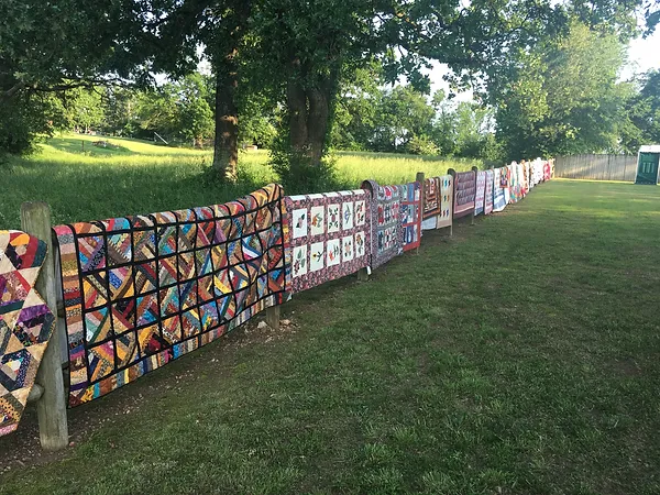 Airing of the Quilts at the Quilt Guild of NW Arkansas
