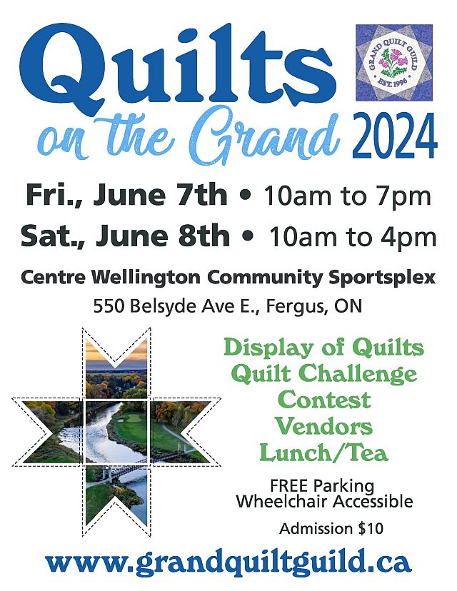 Quilts on the Grand Poster