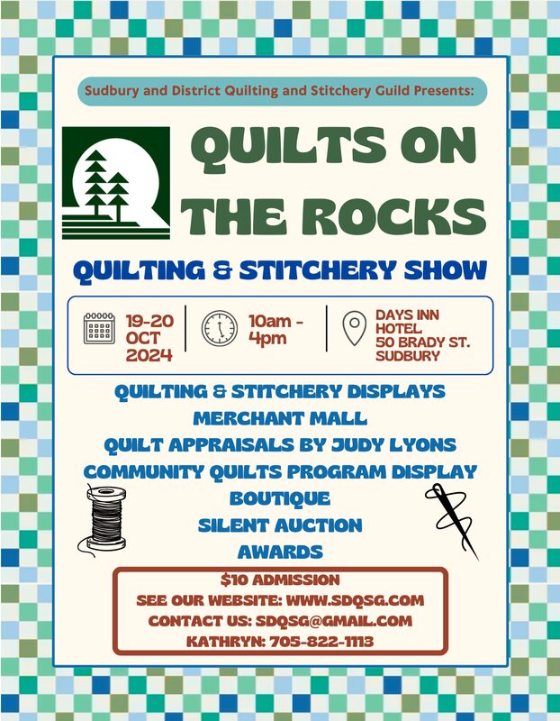 Quilts on the Rocks Flyer