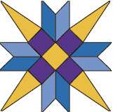 Prairie Star Quilt Guild Logo