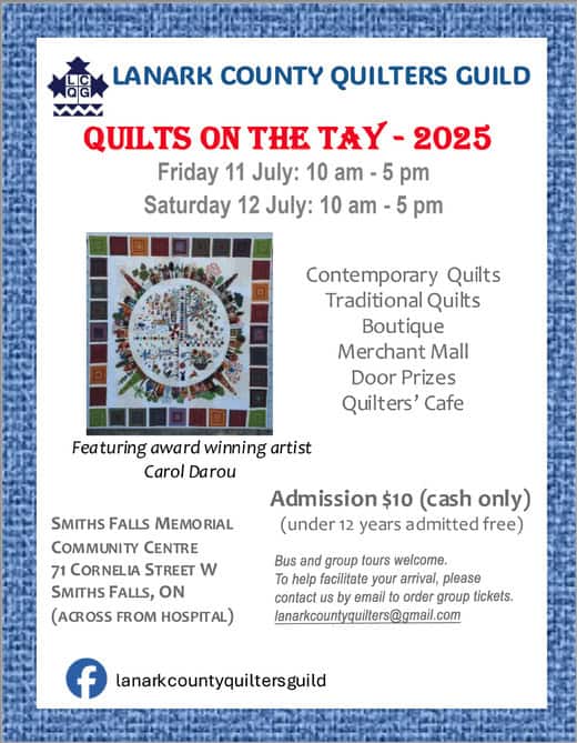 lanark-county-quilters-guild flyer
