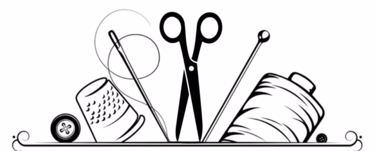 Thimble Trail Logo of Sewing Tools